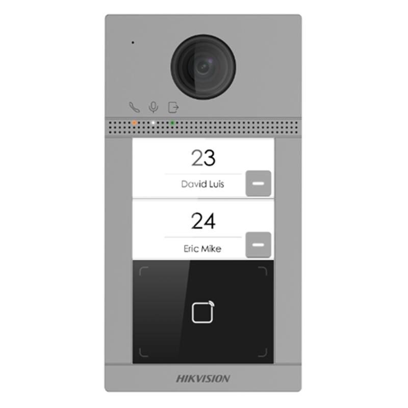 2 DS-KV8213-WME12 Button Metal Villa Door Station - Image 1